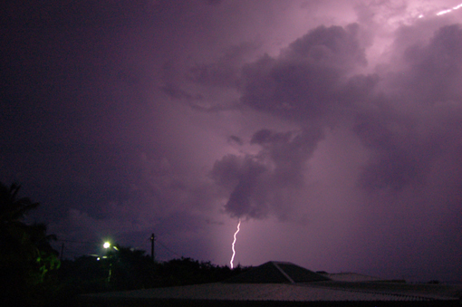 photo: orage planche: couleur