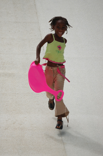 photo: luge-rose planche: couleur