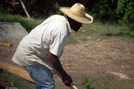 photo: paille planche: campagne